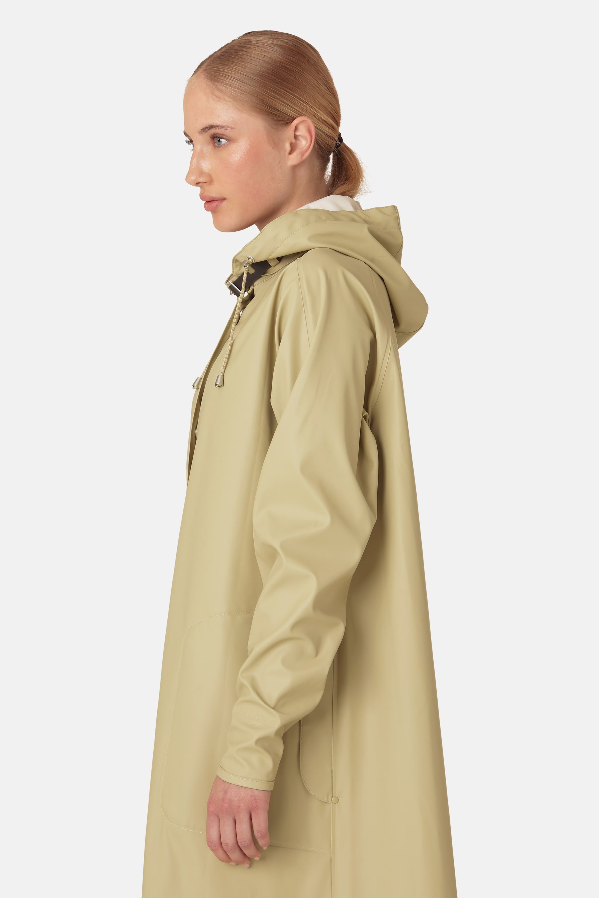 Impermeable Largo Ligero - Olive Grass